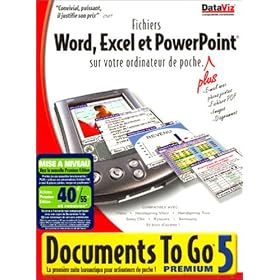 Documents To Go Premium V5.0 French Version