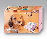 Revue Nintendo  / Console Nintendo DS Rose + Nintendogs Teckel