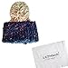 LETHMIK Womens Winter Rainbow Beanie Hat Slouchy Knit Skull Ski Cap with Pom Blue