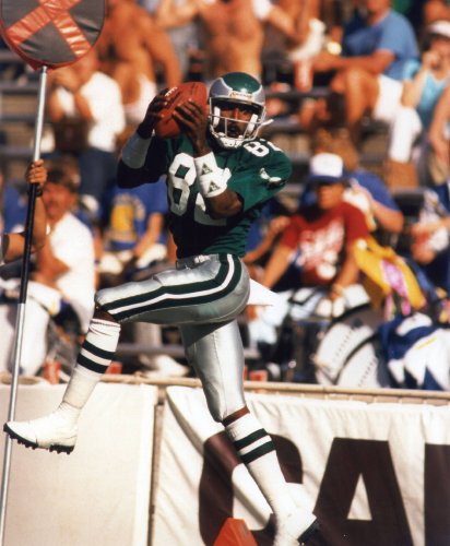 MIKE QUICK PHILADELPHIA EAGLES 8X10 SPORTS ACTION PHOTO (F)