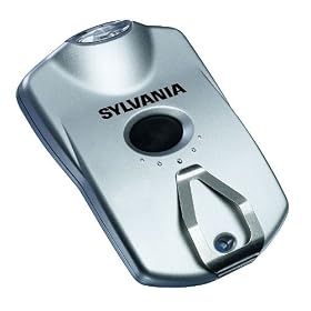 Sylvania 72449 LED Solar Powered Flashlight, Silver Finish