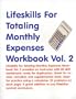 Lifeskills For Totaling Monthly Expenses Vol. 2