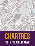 Chartres, France City Center Street Map