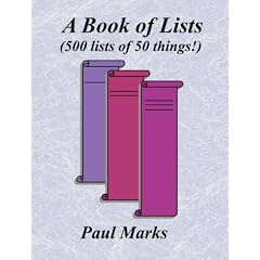 A Book of Lists (500 Lists of 50 Things!)
