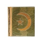 Review Cozee World  / All Natural 80 Photo Handmade Photo Album - Star and Crescent Moon Design