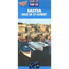 Carte de randonn�e : Bastia
