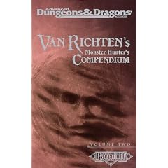 Van Richten's Monster Hunter's Compendium, Vol Two (AD&D 2nd Ed Fantasy Roleplaying, Ravenloft)