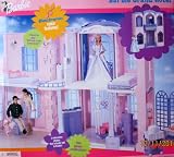 Barbie GRAND HOTEL Playset w INTERACTIVE PHONE 100+ Phrases, 5 Deluxe Rooms & More (2001)