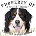 Bernese Mountain Dog Property Of Adult T Shirt
