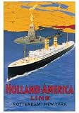 Holland America poster print,27.5 in. x 39.5 in.