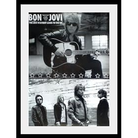 Bon Jovi Richie Sambora tour concert poster (affiche) large approx 36" x 24" inch ( 90 x 60 cm )