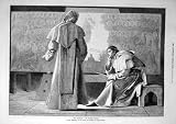 1874 Fra-Angelico Duncan Monk Religious Print Fine Art