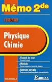 MEMO ESSENTIEL PHYS/CHIMIE 2NDE NP    (Ancienne Edition)