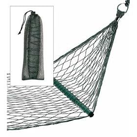 Olive Drab Mini Super Hammock With Spreader Bar