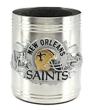 New Orleans Saints   NFL Stainless Steel Beverage Can Cooler