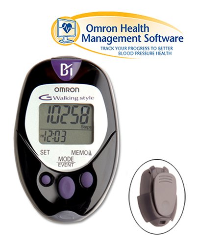 Omron HJ-720ITC Pocket Pedometer with Advanced Omron Health Management Software