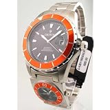MENS CROTON STEEL AUTOMATIC DATE WATCH CA301150SSOR by Croton
