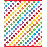 Rainbow Party Favor Bags, 8ct