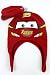 Disney Pixar Cars Boys Fleece Scandinavian Winter Hat Mitten 2pc 2T-4T