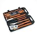 18 Piece Stainless Steel Barbecue Tool Set