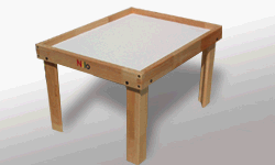 Nilo Toys N34 Half-Size Block Table w/Two Blockmats