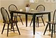 Cappuccino Finish Rectangular Dining Table