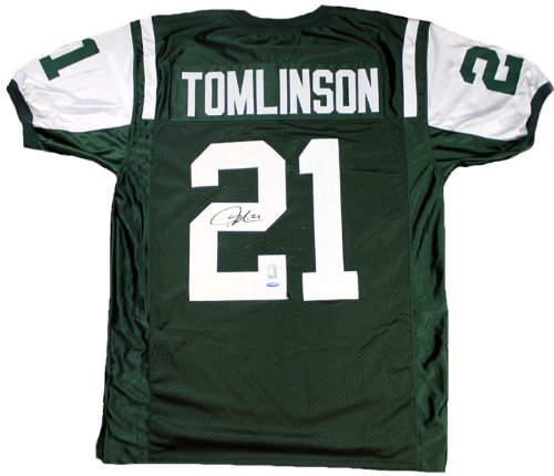 Ladainian Tomlinson Signed Autographed Custom New York Jets Jersey
