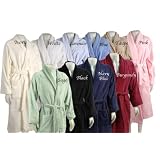 100% CERTIFIED Egyptian Cotton Bath Robe - by Blue Nile Mills by Blue Nile Mills