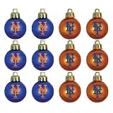 MLB New York Mets Mini Ornament 12-Pack