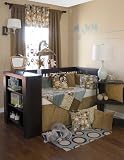 Metro 4 Piece Crib Bedding Set by Glenna Jean