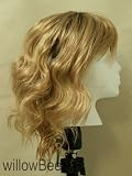 16" Blonde,Black Wavy Blonde / short boycut / bangs synthetic wigs