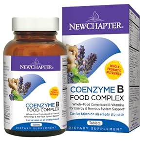 New Chapter Coenzyme B Food Complex, 180 Tablets