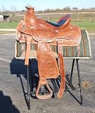 Wade Tree 17 Tooled Western Saddle