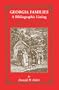Georgia Families: A Bibliographic Listing of Books About Georgia Families