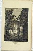 1808 View North-East Aspect Netley Abbey Hampshire
