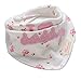 Bestbaby Baby Bandana Drool Bib 6 Packs Super Absorbent Cotton Teething and Dribble Bibs w/ Snap Neutral Gender for Girls and Boys (style1)