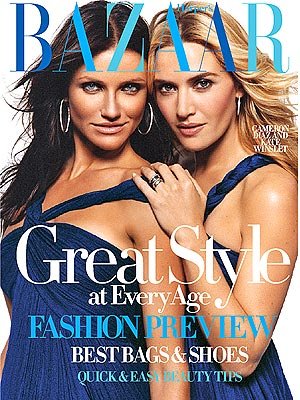 BAZAAR - Cameron Diaz & Kate Winslet 2007