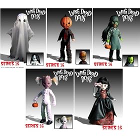 Living Dead Dolls Series 16 Set of Five by Living Dead Dolls