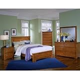 Lifestyle Oak Panel Bedroom Set by Vaughan-Bassett