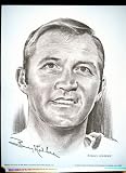 1974 Barry Ashbee Philadelphia Flyers Lithograph