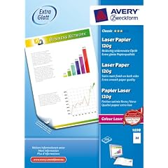 Avery Zweckform Papier f�r Farblaser DIN A4 200 Blatt weiss satiniert 120 g/m�