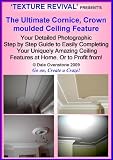 Do it yourself ultimate cornice crown moulded ceiling feature