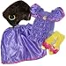 Dora The Explorer Girls Halloween Costume Set Wig, Shoes, Outfit, Bracelet