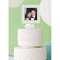 Martha Stewart Celebrate: Eyelet Photo Cake Topper