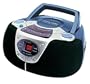 Memorex MP3110-01 CD Player Boombox with Analog AM/FM Tuner (Blue)