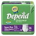   - Depend Super Absorbent Underwear, X-large, 14-Count Packages (Pack of 4)