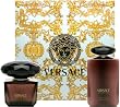 Versace Crystal Noir by Versace for Women 2 Piece Set Includes: 3.0 oz Eau de Parfum Spray + 6.7 oz Perfumed Body Lotion