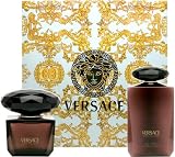 Versace Crystal Noir by Versace for Women 2 Piece Set Includes: 3.0 oz Eau de Parfum Spray + 6.7 oz Perfumed Body Lotion