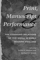 Print, Manuscript and Performance