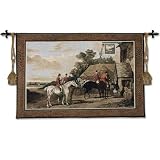 Returning From the Hunt Wall Hanging - 52 x 35
